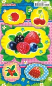Детские наклейки "Ягоды" НИ-863