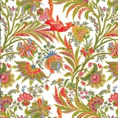 Подарочная бумага в рулоне "Узоры с птицей"