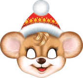 Картонная маска "Мышка" 3-03-5063