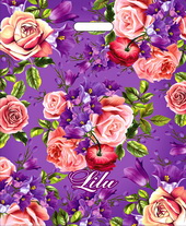 Пакет ПВД с вырубной ручкой "Лилу" выруб. ПВ4050Ли