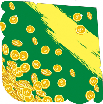 Конверт для денег "Денежные знаки внимания" ОКЛ-105