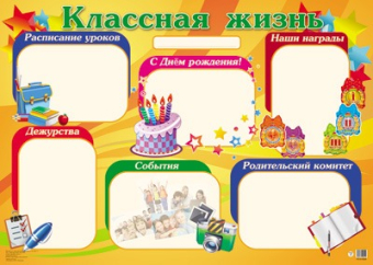 Плакат "Классная жизнь" ПЛ-13034