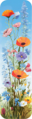 Картонная закладка "Цветочный принт" ЗГ-2220