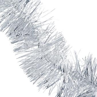 Новогодняя мишура "Серебро" арт.5-180-7-Сер