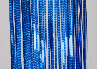 Новогодний дождик "Тёмно-синий с голографией" арт.20-100-ТсинГ