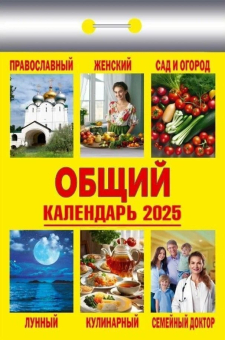 Календарь отрывной 2025 "Общий календарь" УТ-202575