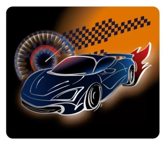 Магнит виниловый "Машина со спидометром" 15.11.02357