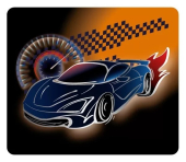 Магнит виниловый "Машина со спидометром" 15.11.02357