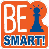 Украшение на скотче "Be smart" 079.368