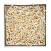 Наполнитель для упаковки подарков (стружка из бумаги) "Волна. Пергамент" БН120