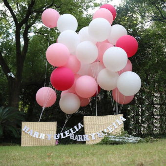 Воздушный шар "Розовый Пастель" 732006