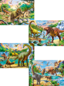 Пазл для детей в ассортименте "Мир динозавров №53" П120-2011