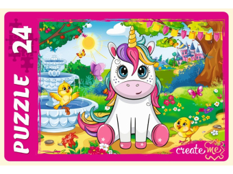 МАКСИ-пазл для детей "Милый единорог" ПУ24-7188
