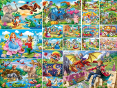 Пазл для детей в ассортименте "Сказочные картинки" П54-5126