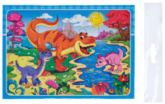 Пазл для малышей "Динозавры №6" П-3176