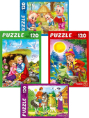 Пазл для детей в ассортименте "Детские сказки" П120-8294