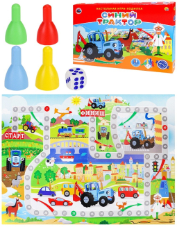 Настольная игра-ходилка "Синий трактор" ИН-6130