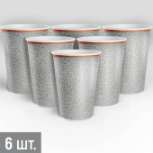 Праздничные бумажные стаканы "Керамическая эстетика" 3.0000854