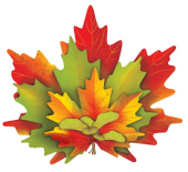 Вырубной плакат "Букет из кленовых листьев" ФМ1-16250