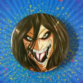 Значок "Аниме. Атака титанов №4" Z004