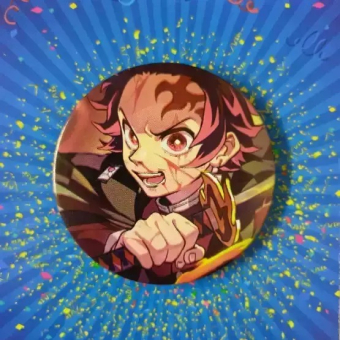 Значок "Аниме. Клинок рассекающий демонов №1" Z007