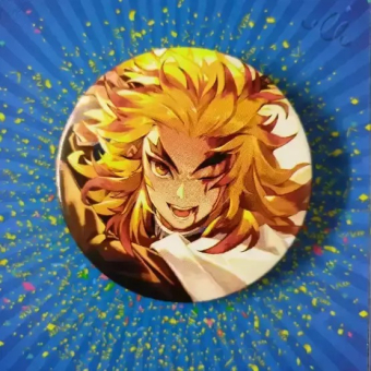 Значок "Аниме. Клинок рассекающий демонов №2" Z008