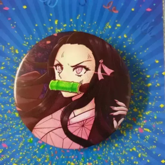 Значок "Аниме. Клинок рассекающий демонов №4" Z010