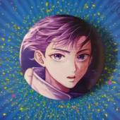 Значок "Аниме. Магическая битва №3" Z021