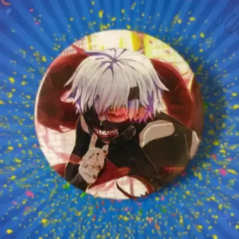 Значок "Аниме. Токийский гуль №3" Z027 Значок "Аниме. Токийский гуль №3" Z027