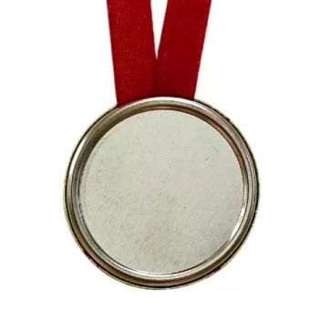 Металлическая медаль выпускнице ZMET00302 Металлическая медаль выпускнице ZMET00302