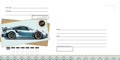 Конверт почтовый (евро) "Автомобиль" 9-10-714