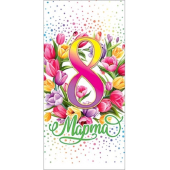 Конверт для денег "8 марта" 4-15-8045