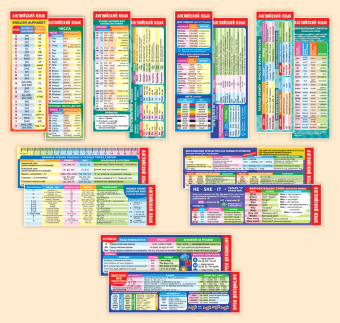 Набор закладок "Английский язык" ЗШ-003