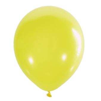 Воздушные шары "Без рисунка. Жёлтый" арт.4607145436136