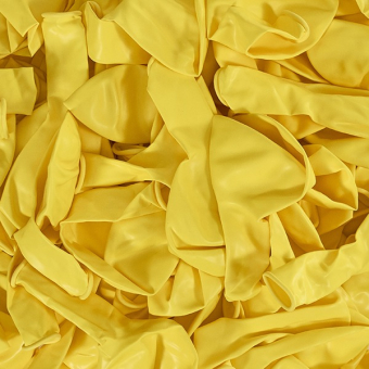 Воздушные шары "Без рисунка. Жёлтый" арт.4607145436136