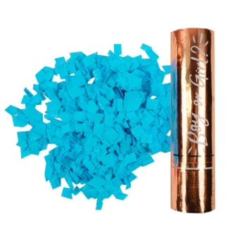 Пневмохлопушка "Мальчик или Девочка blue" арт.4690296066598