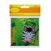 Праздничные бумажные салфетки "Забавные зверята" арт.1128003/P20