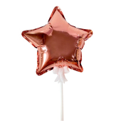 Топпер шар Самодув "Звезда Rose Gold" арт.4690296067311