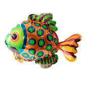 Топпер шар Самодув "Рыба пёстрая" арт.4690296068622