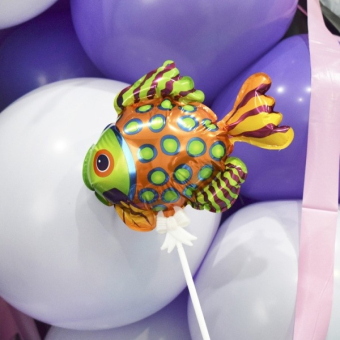 Топпер шар Самодув "Рыба пёстрая" арт.4690296068622 Топпер шар Самодув "Рыба пёстрая" арт.4690296068622