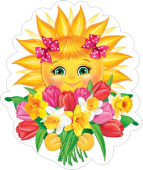 Украшение на скотче "Корзина с цветами" 7-64-8027