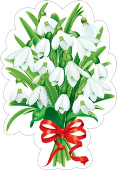 Украшение на скотче "Цветы" 7-65-8046