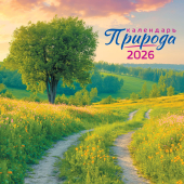 БОЛЬШОЙ перекидной настенный календарь на скрепке на 2026 год "Природа. Рассвет" БПК-26-032 (в упаковке)