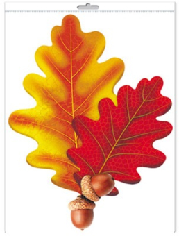 Плакат "Листочки дубовые осенние" *ФМ1-15612