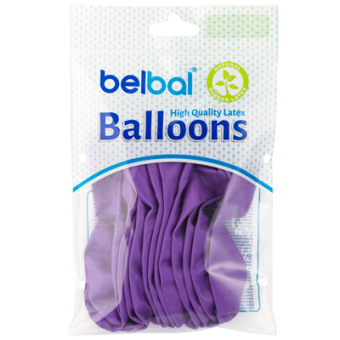 Шары в наборе "В 105/009 Пастель Экстра Lavender 12 штук" 1102-2766