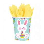 Праздничные бумажные стаканы "Пасхальный кролик" 1502-1976