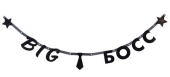 Гирлянда на ленте "BIG БОСС" 1505-2049