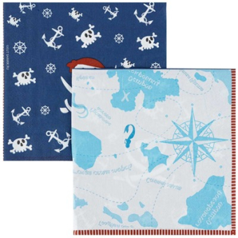 Праздничные бумажные салфетки "Пиратский Остров" 1502-5694