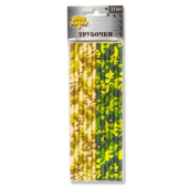 Трубочки для коктейля "Камуфляж"1502-1992