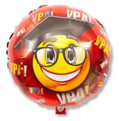 Фольгированный шар "Ура Выпускник" 1202-2320